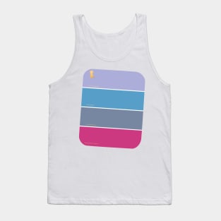 Frozen Paint Tank Top